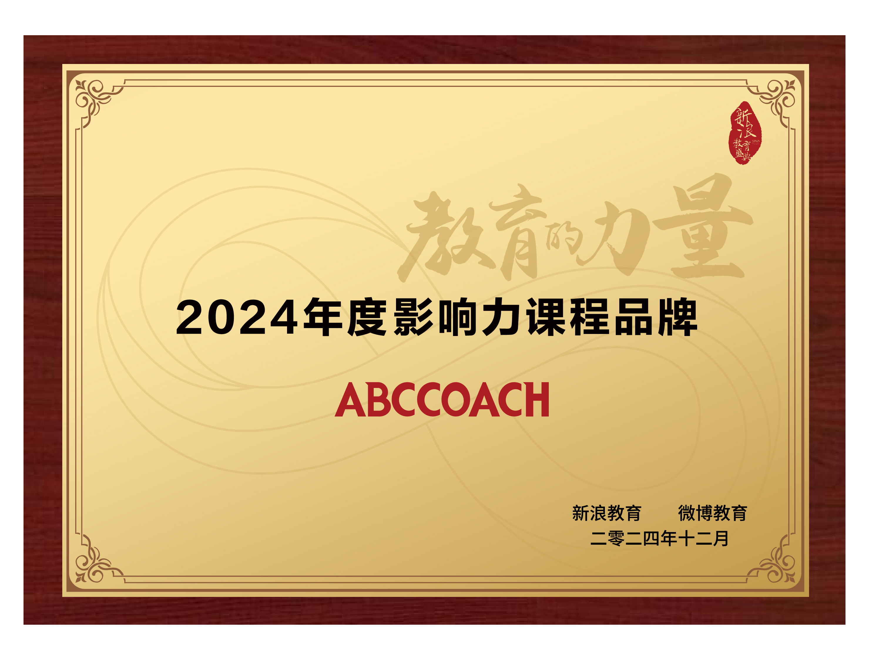 2024新浪教育评选<br>影响力课程品牌